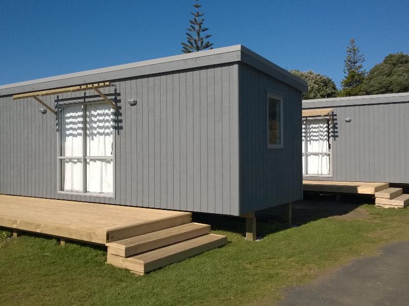 ניו פלימות' Fitzroy Beach Holiday Park מראה חיצוני תמונה
