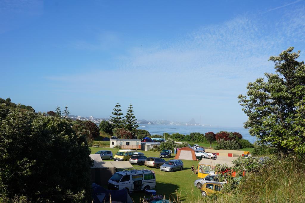 ניו פלימות' Fitzroy Beach Holiday Park מראה חיצוני תמונה
