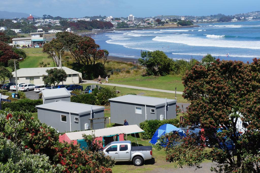 ניו פלימות' Fitzroy Beach Holiday Park מראה חיצוני תמונה
